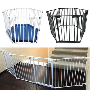 Barrière de sécurité pliable en métal hexagonal réglable Prodigy SG007 CPC pour intérieur/extérieur, parc pour bébé, avec fonction de sécurité pour animaux de compagnie - Product Image 3