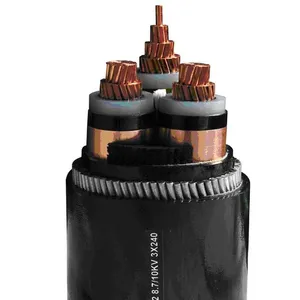 3.6/6 KV Medium Voltage CU/XLPE/CWS/PVC Armoured Cable Price 3 Cores 95mm2 120mm2