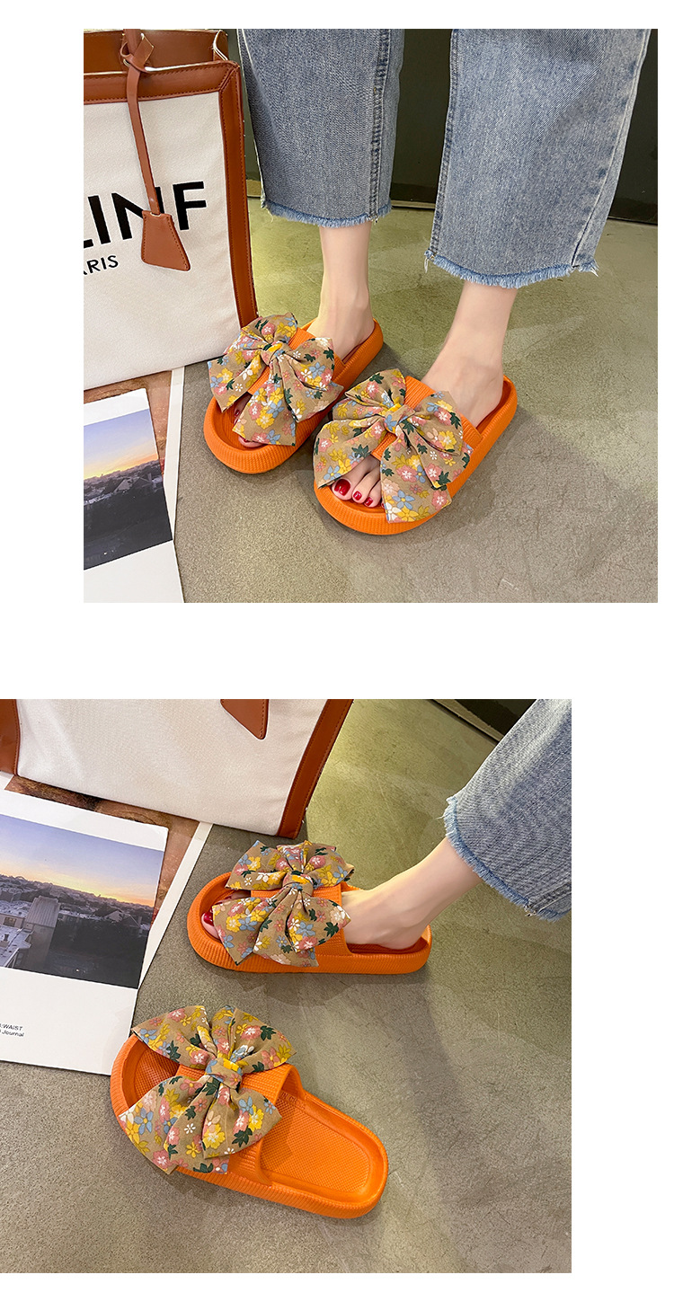 Women EVA Platform Slippers Cute Home Slides Summer Beach Sandals Fashion Flat Shoes