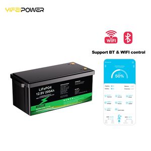 200Ah LiFePO4リチウムイオンソーラーバッテリーパック<span class=keywords><strong>12V</strong></span>大型リチウムグループスマート200A BMS RS485/RS232/CAN通信ポート - Product Image 3
