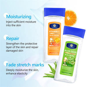 Aceite Corporal Orgánico de Vitamina C de Marca Privada OEM ODM, <span class=keywords><strong>Blanqueador</strong></span>, Iluminador, Hidratante, Gel Corporal Humectante - Product Image 3