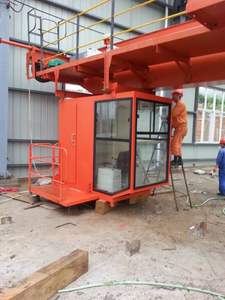 Nouvelle condition <span class=keywords><strong>QD</strong></span> Type 20T Double poutre pont roulant grue grue avec deux crochets chariot pour la Construction d'atelier - Product Image 4