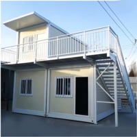 CGCH édition de luxe prix usine maison en conteneur entièrement assemblée thaïlande maisons modulaires préfabriquées de 40 pieds à vendre