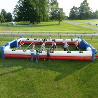 GMY Jeux gonflables Jeu de football interactif multicolore Jeux de team building Sports pour adultes Jeu interactif