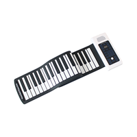 Factory BR-A61 Kids Electronic Organ Hand Roll Piano Keyboard Musical Instruments Foldable Piano With 61 Keys