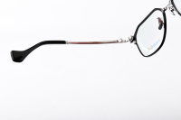 Monture de lunettes optiques en titane ultra-légère de style classique avec motif imprimé, lentilles de lecture protectrices