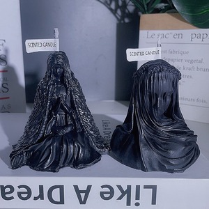 Cao cấp Halloween Phù Thủy Hương liệu nến Bí Ẩn Nữ Pháp Sư phong cách trang trí nhà bên hương liệu nến Hộp quà tặng - Product Image 2