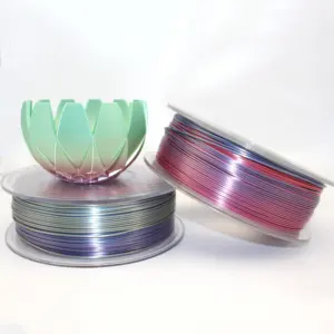 Sting3d PLA rainbow filament colorful models 175mm PLA pro filament 3d printer filament PLA printing filamentos