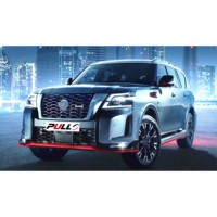 Kit de carrosserie pour NISSAN Patrol Y62 2020-2021 mise à niveau vers nismo comprenant pare-chocs avant et arrière avec calandre jupes latérales sourcils