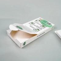 Boîte de papier déchirable personnalisée et écologique à bon prix fabricant OEM boîte d'emballage en carton d'expédition en papier pour carte blanche