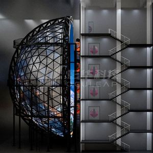 Équipement de siège dynamique à suspension pour cinéma volant à écran sphérique suspendu 9D à vision directe, pour immersion culturelle et touristique - Product Image 2