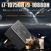 Mini Computadora NUC con el Nuevo Procesador Core I7 10870H/10850H/10750H, 4K, 8 Núcleos, Máximo 64GB de RAM DDR4, Tipo-C, VS Laptop Gaming, Mini PC con Windows 11