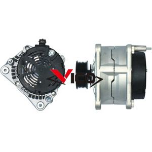 Alternador de coche 028-903-028H 028-903-028M 037-903-025B 037-903-025C CA1267IR encaja Audi A3 <span class=keywords><strong>Skoda</strong></span> <span class=keywords><strong>Octavia</strong></span> - Product Image 1