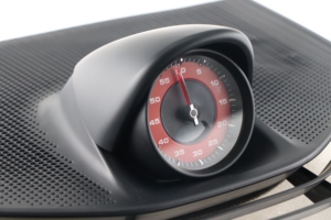 Dédié à la Porsche Taycan 2020 2021, chronomètre analogique Sport <span class=keywords><strong>Chrono</strong></span>, horloge, boussole, couverture de tableau de bord, modification intérieure - Product Image 3