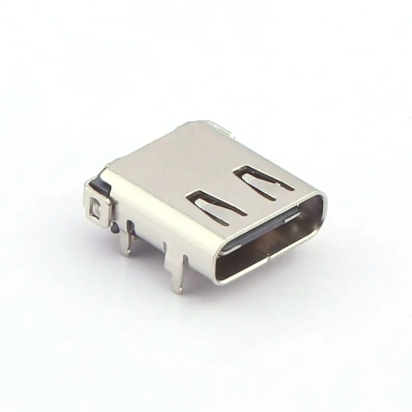 usb c connector for mobile charging port type-c connectors female 24 pins right angle type c to android connector