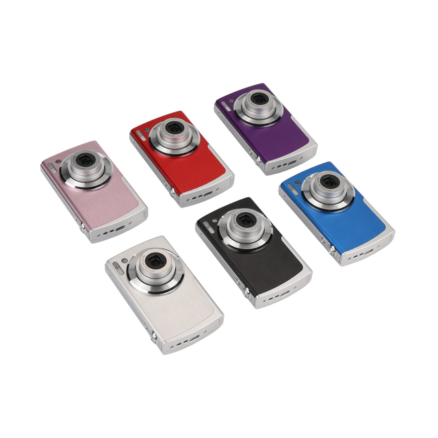 Wholesale Retro 8X Video Recorder and Shoot Camera 18MP HD 1080P Compact Camera Video Auto Focus Portable Mini Digital Camera