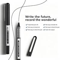 Stylo gel Deli S656 encre noire 0,5 mm pour le bureau et l'école
