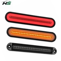 Feu de position latéral séquentiel bicolore rouge-ambre HSSH 30 LED 10-30V pour camion et remorque