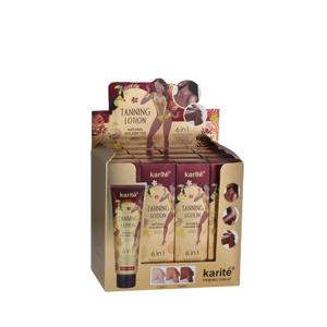 Loción Bronceadora Corporal Natural y Orgánica Karite de 120 ml, Autobronceador, Fabricante de Camas Solares, Personalización de Botellas, Marca Privada - Product Image 1