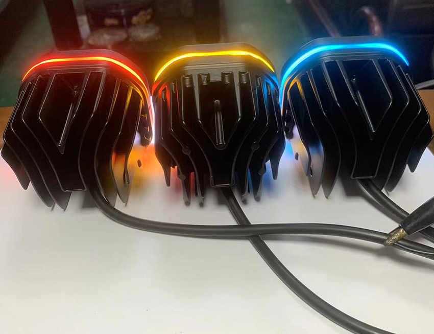 Anillo amarillo + azul