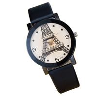Yazole-montre à quartz numérique pour hommes, femmes et enfants, montre-bracelet mixte, amoureux, paris, 213