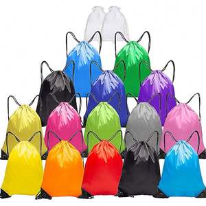Wholesale High Quality Colorful Eco-Friendly <b>Drawstring</b> Backpack Bag With Custom Printed Logo - Product Image 1