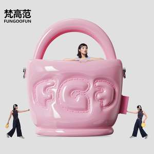 Fungooffun Không Khí Đầy Túi Xách Phụ Nữ Đầy Màu Sắc Inflatable EVA Không Thấm Nước Nhẹ Nhàng Thời Trang Hàng Ngày Lưu Trữ Phụ Kiện Thời Trang Túi Xách - Product Image 1