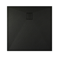 Receveur de douche carré en résine SMC antidérapant CE personnalisé 90x90 cm