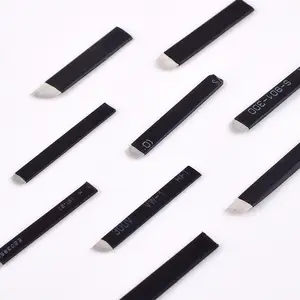 Private Label Nano 0.16-0.25mm Sharpest Permanent Makeup Supplies Micro Blading Microblading Needles Blades