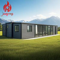 HONGJIANG Maison conteneur villa moderne en acier extensible, installation facile, taille 20 pieds, garantie 2 ans, certifiée ISO CE, durée de vie 30-40 ans