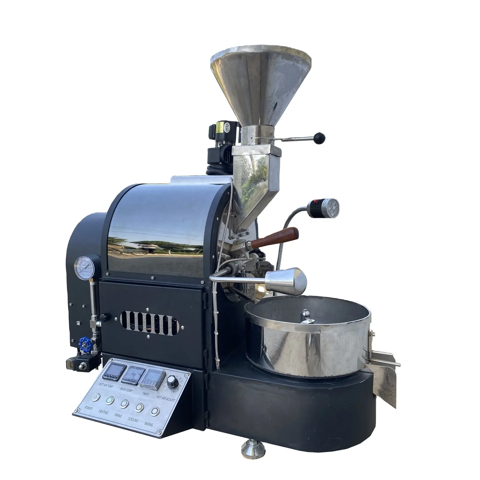 Wintop 1Kg Koffiebrander Knop Koffiebrander Machine Tostadoras De Cafe Lage Prijs