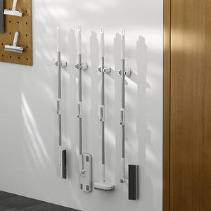 Ensemble de nettoyage ménager multi-usages en dix pièces à long manche en plastique sol verre eau grattoir épilateur <span class=keywords><strong>brosse</strong></span> brosses de nettoyage - Product Image 4