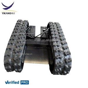 Nhà Máy Giá OEM/ODM tùy chỉnh thủy lực Hệ thống điều khiển máy móc xây dựng Mini nền tảng Crawler cao su theo dõi khung gầm - Product Image 1