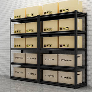 저장 랙 유닛 적층 랙 선반 강철 금속 무볼트 중량형 창고 선반 - Product Image 6