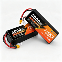 Batterie LiPo Newyenk 11.1V 5000mAh 50C à décharge élevée, rechargeable, 800 cycles, température de fonctionnement -10-60°C, pour voiture RC, avion, FPV