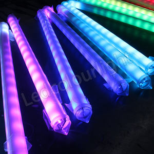 2025ไฟ LED ดาวตกท่อ3D แนวตั้ง0.5ม. 1ม. 1.5ม. 2ม. เอฟเฟกต์3D น้ำแข็ง mikly DMX RGB ไฟเวทีคลับคลับใหญ่ไฟโชว์ไฟ - Product Image 6