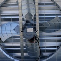 Ventilateur d'extraction industriel VFans 1000 mm de grande taille, fiable, en acier inoxydable 304, pour entrepôt