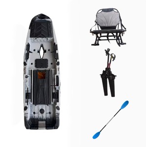 Nuevo Kayak Modular para Pesca, Canoa Compatible con Motor Eléctrico o de Gasolina, Control de Pie, con Compartimento para Peces Vivos - Product Image 4