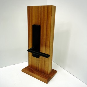 Juego de Manija y Cerradura para Puerta de Madera, Diseño Moderno con Palanca Cuadrada, Acabado Negro Mate, para Diseño Interior Minimalista - Product Image 2