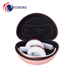 Bền không thấm nước Eva du lịch cứng Mang trường hợp cho nhịp đập <span class=keywords><strong>Bluetooth</strong></span> tai nghe chống bụi bảo vệ PU mục đích đặc biệt túi trường hợp - Product Image 2