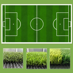 Césped artificial <span class=keywords><strong>de</strong></span> fútbol <span class=keywords><strong>de</strong></span> alta densidad para <span class=keywords><strong>campos</strong></span> <span class=keywords><strong>de</strong></span> fútbol profesionales, suelo deportivo duradero - Product Image 1