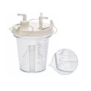 RECEPTAL 1L 1.5L 2L 3L चिकित्सा अपशिष्ट द्रव संग्रह पुन: प्रयोज्य सर्जिकल जार कनस्तर के साथ डिस्पोजेबल सक्शन लाइनर - Product Image 2