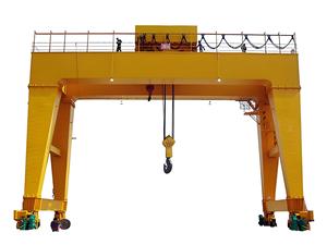 Tiêu Chuẩn Châu Âu Chế Biến Lớn Trọng Tải 32ton <span class=keywords><strong>50ton</strong></span> 60ton 100ton 150ton Dầm Đôi Giàn Cần Cẩu Điều Khiển Cabin - Product Image 6