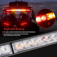 Barre lumineuse LED arrière multifonctionnelle ultra-mince de 30 à 36 pouces pour Polaris SXS