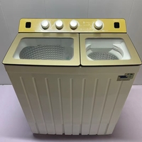 Lave-linge à chargement par le haut 18 kg, article très demandé, double bac, version anglaise, grande capacité de lavage et d'essorage 15 kg -HX