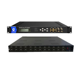 IPTV Streamer FTA 8/16/24 DVB-S/S2 DVB-T/TT ISDB-T ATSC Tuner to <strong>IP</strong> Gateway HLS HTTP SRT Stream for Hotel Smart TV COL5033P - Product Image 5