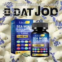 Capsules de Maca en Gros pour l'Amélioration des Fesses, Sirop Énergisant 100ml pour Femmes Adultes