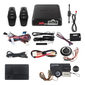 EASYGUARD EC002-V2-NFC- GPS PKE Car Alarm System Passive Keyless Entry Nfc Card <b>Lock</b> Unlock & <b>Remote</b> Engine Start - Product Image 1