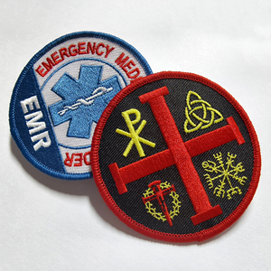 CF-EM25154 Hersteller von Stickerei-Patches mit Geringer Mindestbestellmenge, Kleidungs-Heißpressaufnäher, Maßgefertigtes Logo, Individuelle Stickerei-Patches für Kleidung - Product Image 6