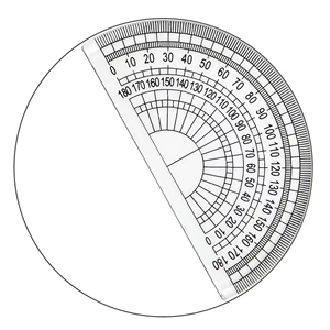 Juego de 4 Reglas Triangulares de Ángulo Recto de Plástico ABS Transparente de Alta Calidad con Logotipo Personalizado para Uso Escolar y Doméstico - Product Image 4